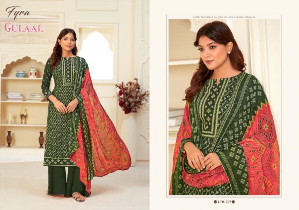 Fyra Gulaal Designer Cotton Digital Printed Salwar 